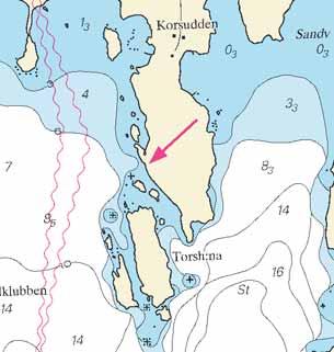 Nr 126 8 Sjöfartsverket Norrköping. Kattegatt / Kattegat * 3554 Sjökort/Chart: 924 Sverige. Kattegatt. Falkenberg.