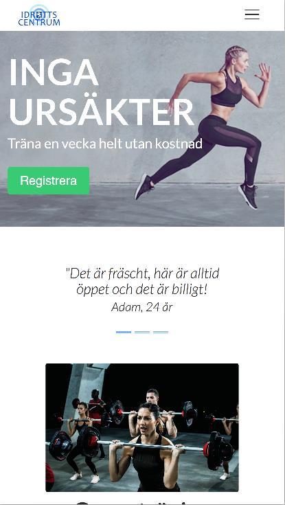 prototypen, visad på en datorskärm Figur 7.