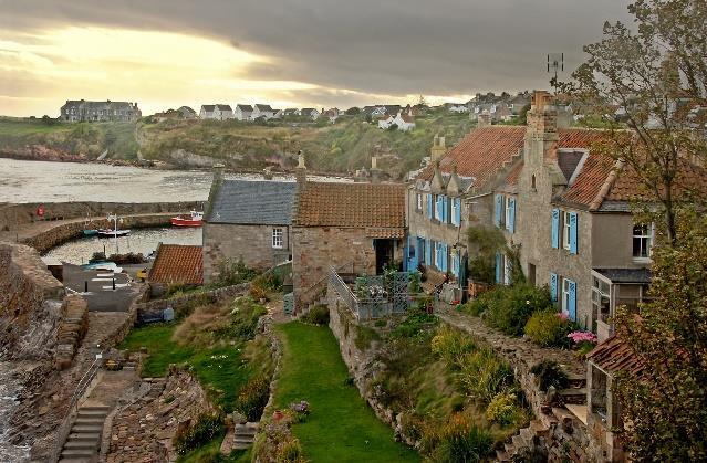 Fife Coastal Path, North Queensferry Newport-on-Tay, 7 nätter 3 Pittenweems Strax efter Pittenweems kommer Anstruther som är en populär turiststad.