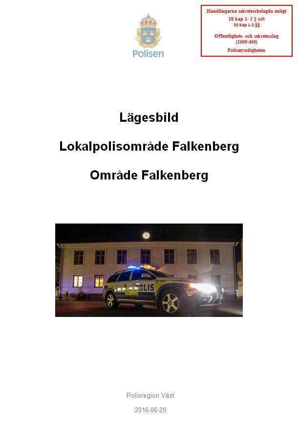 Samverkansöverenskommelse Polisens lägesbild