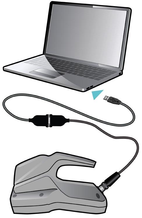 Kommunikationspaket består av följande delar; seriekabel samt USB till serial adapter Man behöver även programvaran från Cerlic Controls som heter Talk och som finns att ladda ner gratis på hemsidan