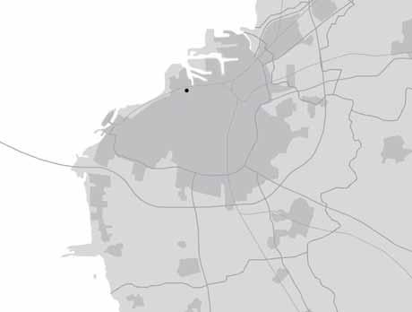Figur 1. Undersökningens läge i Malmö kommun.