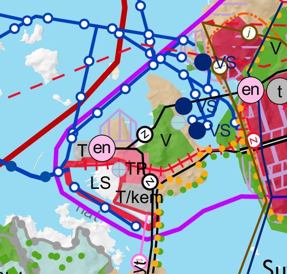 farliga kemikalier (T/kem) finns/får förläggas och till ett arbetsplatsområde (TP).