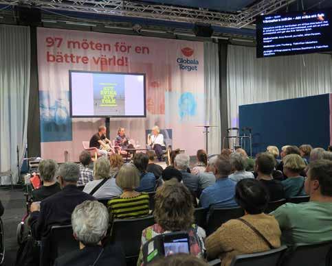 VÄSTSAHARA PÅ BOKMÄSSAN Globala torget på Bokmässan i Göteborg i september rattades i år av Palmecentret. En mängd organisationer lockade besökare till scenprogram och montrar.
