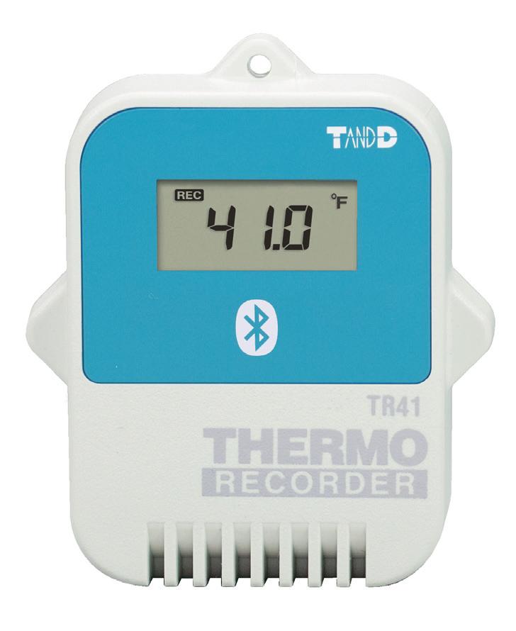 BlueTooth Datalogger TR-41 Temperatur datalogger för Bluetooth överföring av temperaturdata till