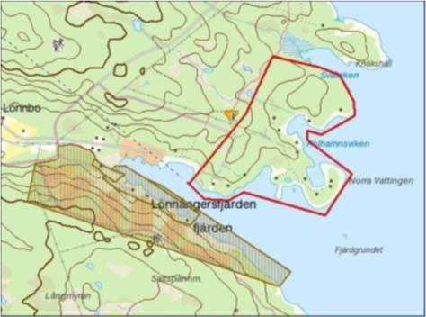 Det norra området har 100 meters strandskydd, det södra 300 meters strandskydd. Området nås via befintliga vägar. Kustleden tangerar området. VA-anläggningen bör bli gemensam i det nya området.