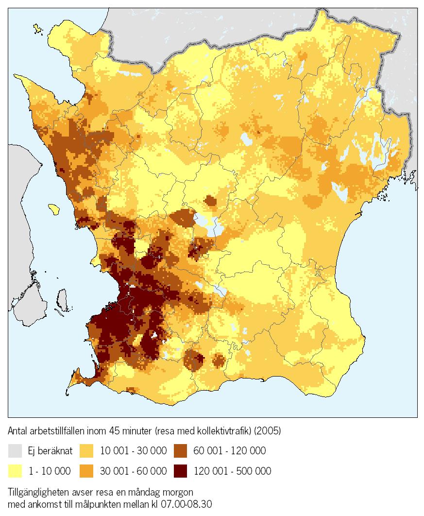 Skåne är också särskilt utsatt för luftföroreningar från kontinenten och har högre halter än övriga landet.