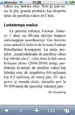 iphone estas liverita en la lingvo de via regiono kaj vi povas ŝalti al alia grava lingvo senprobleme.