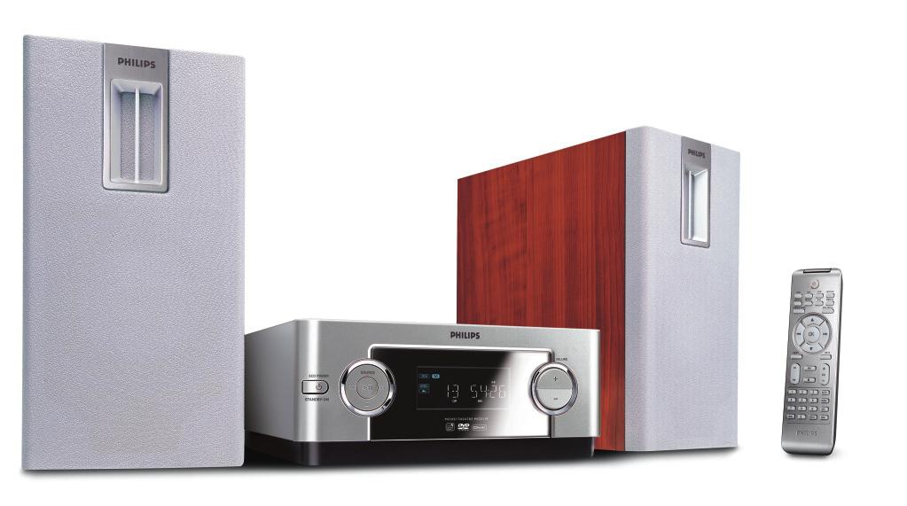 DVD Micro Theatre MCD119 Register your product and get support at www.philips.