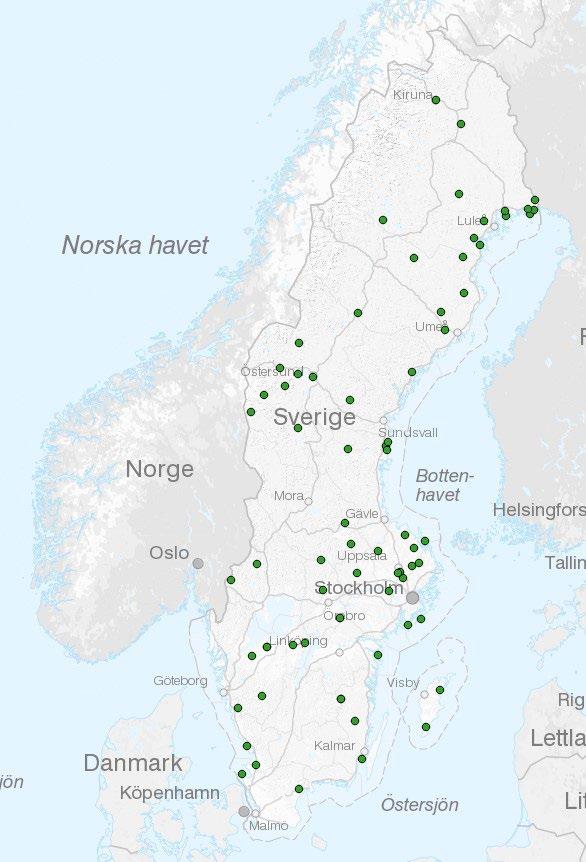 STÖD TILL INFRASTRUKTUR FÖR REKREATION OCH TURISM KAPITEL 4 Nästan 1 miljon per investering riskerar målet Sverige har satt ett mål på 240 genomförda investeringar i infrastruktur för rekreation och