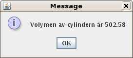 Analys: Detta problem är exakt som föregående problem förutom att en precisering har gjorts avseende hur indata skall läsa och hur utdata skall skrivas.