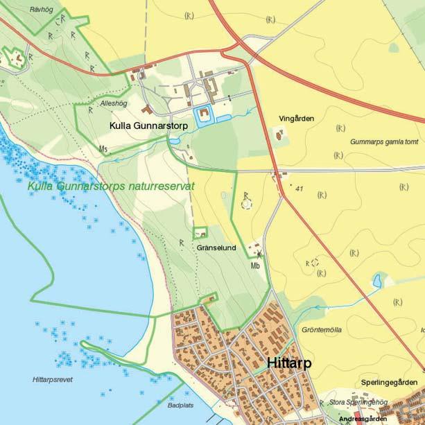 Möllan har tillhört godset Kulla Gunnarstorp