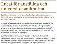 Nya Lucat Lancerades 13 19 okt.