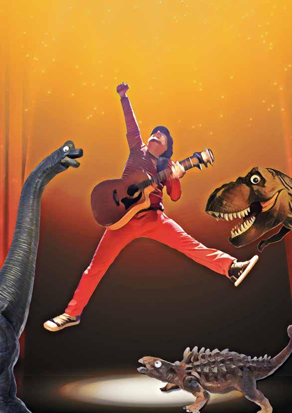 9/2 MELODINOSAURIE- FESTIVALEN Nya dinosaurielåter ställs mot gamla hits i