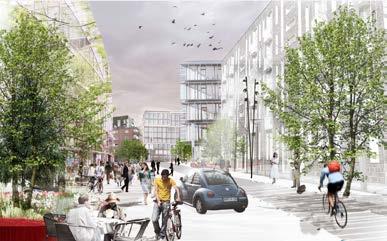 En ny skala i Göteborgs stadsbild införs med en variation i våningshöjd på 6-14 vån, med inslag av högre hus uppåt 30 våningar.