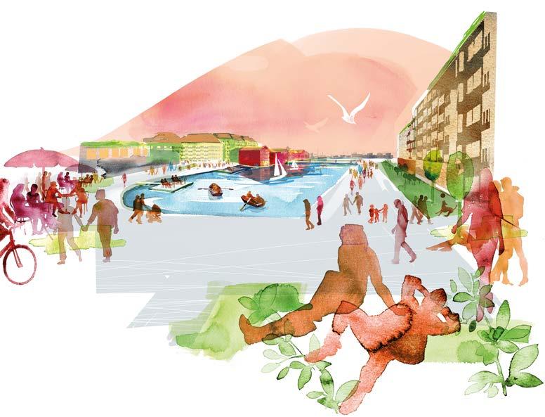 Området har goda förutsättningar att bli ett attraktivt besöksmål för både turister och boende i övriga delar av staden.