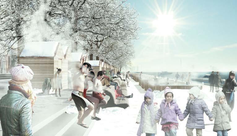 Bild: West8 - White I Frihamnen föreslås en ny stadspark där