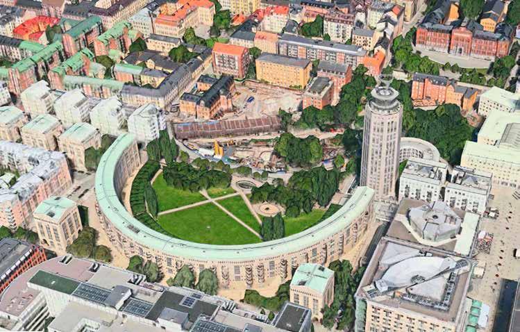 KUNSKAPSPALATSEN UPPGIFT Uppgiften går ut på att utveckla en lärandemiljö som främst riktar sig mot olika typer av vuxenutbildning men som även kan erbjuda möjligheter till konferenser och möten.