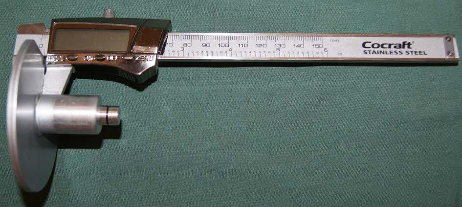 Figur 4. Skänkelmätare som användes både på Wången och Ultuna.