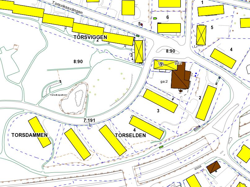Bakgrund I juni 2006 beslutades att en detaljplan skulle tas fram för fastigheten Torselden 8. Planen skulle möjliggöra två sammanbyggda huskroppar, en för bostäder och en för handel.