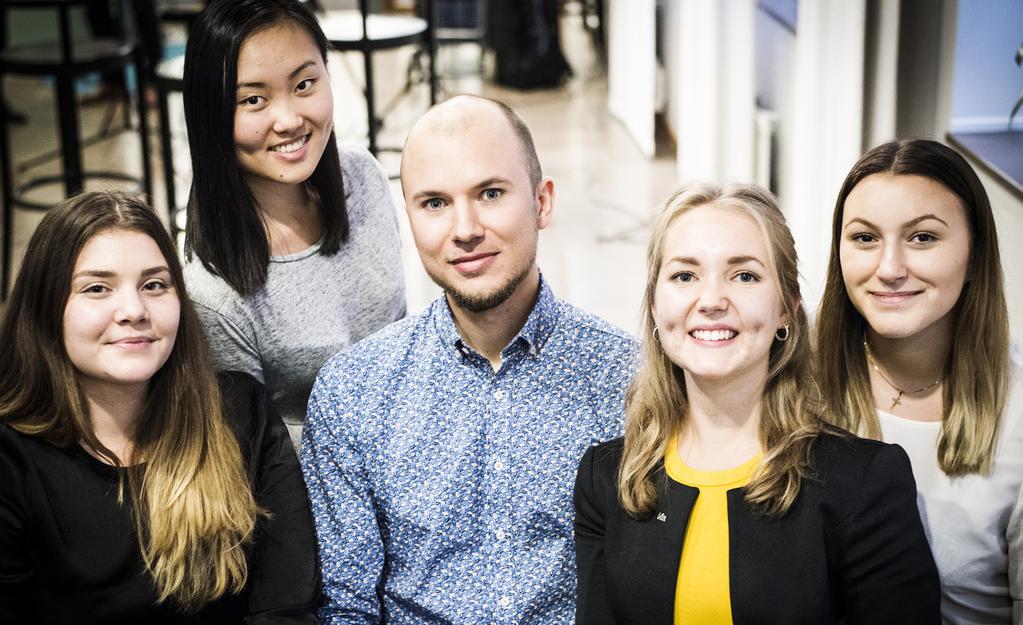 Naturvetarnas studentråds styrelse 2017 2018. Välkomna!