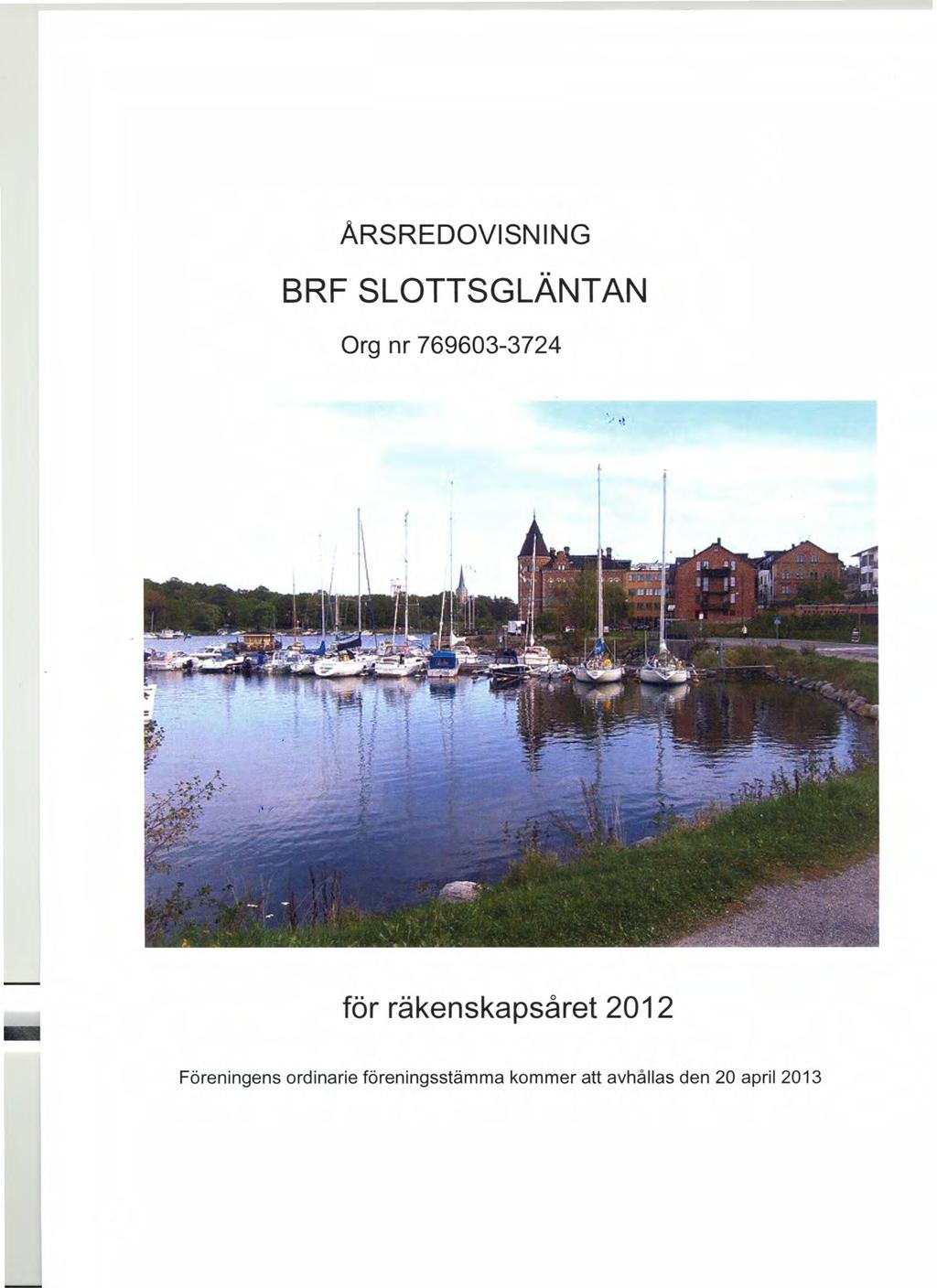 ARSREDOVISNING.
