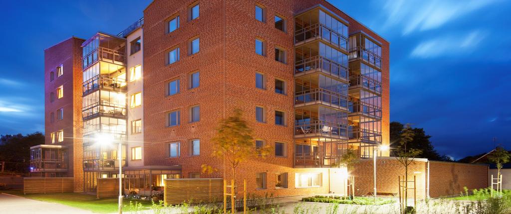 11 Kvarteret Lugnet i Höganäs Inom kvarteret Lugnet i Höganäs färdigställdes 2017 ett flerbostadshus