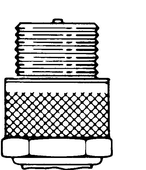 Figur 36 1. Mittelektrodsisolator 3. Luftgap (ej i skala) 2. Sidoelektrod Viktigt: Ett sprucket, skadat, smutsigt eller icke fungerande tändstift måste bytas ut.