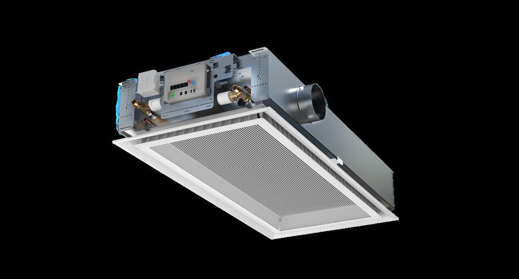 Komfortmodul till Swegons system WISE för behovsstyrd ventilation SNABBFAKTA Komfortmodul för behovsstyrt inneklimat, integrerad i Swegons styrplattform WISE.