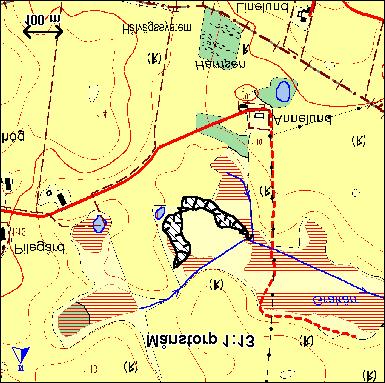 Månstorps Kungsgår Färdig: augusti 2002 Tidigare markanv: Betesmark Beskrivning: I Åttebäckens övre delar har en damm grävts i ett låglänt