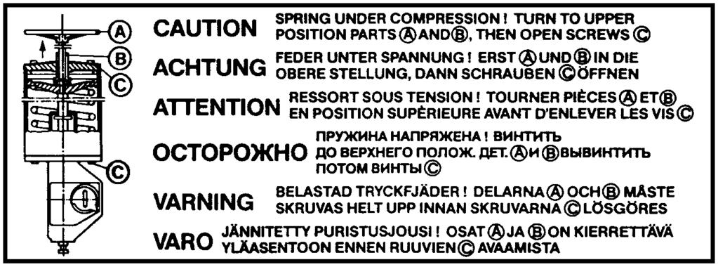 11 4.4.3 Hopsättning av manöverdonet Sätt ihop manöverdonet enligt anvisningarna i avsnitt 4.3.1. 4.5 