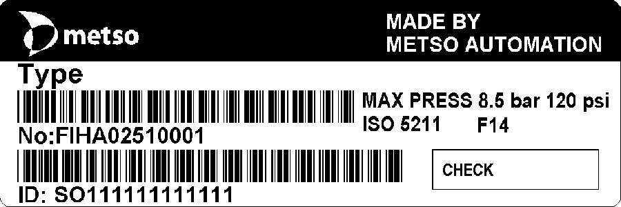 3 1 ALLMÄNT 1.1 Instruktionens omfattning Instruktionen ger den väsentliga information du behöver för att kunna använda Metso Automation manöverdon i serierna BJ och B1J.