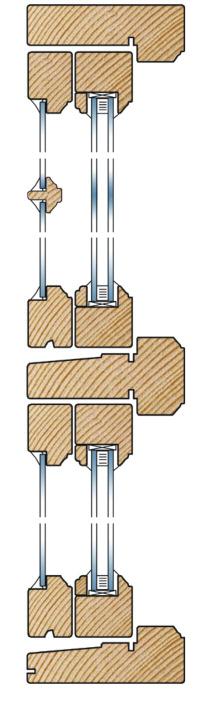 Storlekar anges i moduler. 1 modul (M) = 100 mm. Modulstorleken inkluderar 15 mm drevmån på bredd och höjd (10 mm runt om).