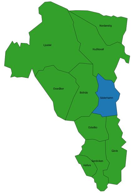 77(79) Sandviken Befolkning 2017 Folkmängd: 39 259 Andel av länets totala befolkning (%): 14 Befolkningstäthet (invånare/km 2 ): 33,7 Tätortsgrad (%): 86 Medelålder (år): 43,4 Landareal (km², 2018):