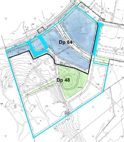 FÖRUTSÄTTNINGAR, FÖRÄNDRINGAR OCH KONSEKVENSER Markanvändning Området är planlagt för industri och är till stor del ianspråktaget för