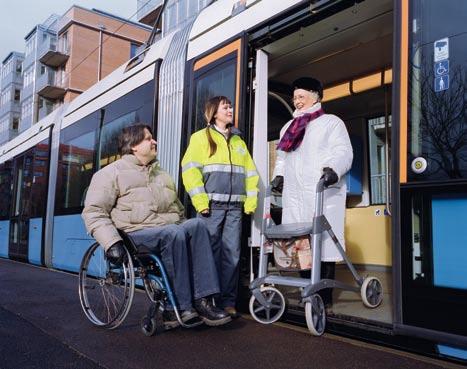 Kollektivtrafik för alla Göteborgs Stad Trafikkontoret, Färdtjänsten och Västtrafik genomför tillsammans ett projekt för att
