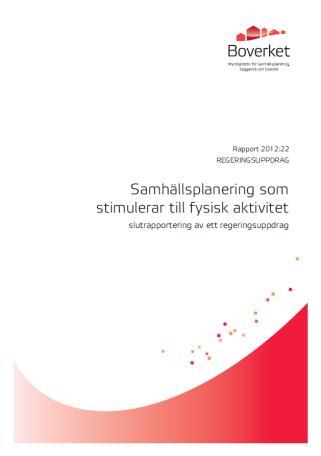 Vägledning för friytor, parker, grönområden och tätortsnära natur - Utveckla planeringsverktyg och metoder - Behov av planinstitut för cykelväg - Vägledande