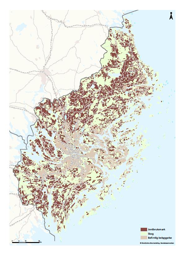 Källa: Tillväxt- och regionplaneförvaltningen, Länsstyrelsen i Stockholms län, Jordbruksverket. Stockholms skärgård är ett attraktivt och viktigt besöksmål.