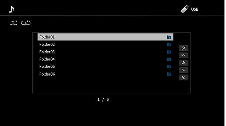 Bläddringsskärmen Uppspelningsskärm MAIN 2 3 4 SLEEP ZONE PART PURE DIRECT HDMI OUT a b a 1 5 SCENE 2 3 6 7 4 8 c d b TUNER RED TOP MENU INPUT NET USB PRESET GREEN ELLOW HOME BLUETOOTH BLUE POP-UP