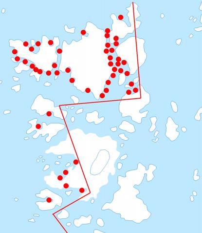 är det alldeles för tätt med uttag, t ex i Göteborgs