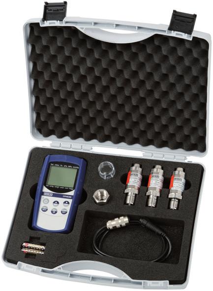 separat - se sid 3 Transportväska med handinstrument, inredning, anslutningskabel, batteri, packningar och bruksansvisning