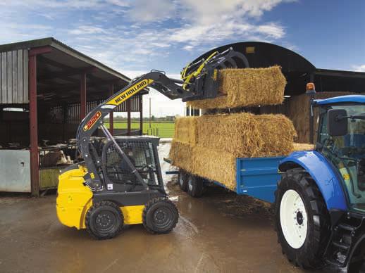 New Holland vet att dessa maskiner kommer att användas för en mängd olika uppgifter så de har konstruerats för att erbjuda en mångsidighet som standard.