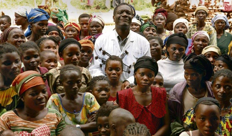 THE NOBEL PRIZE Denis Mukwege Mångårigt arbete med