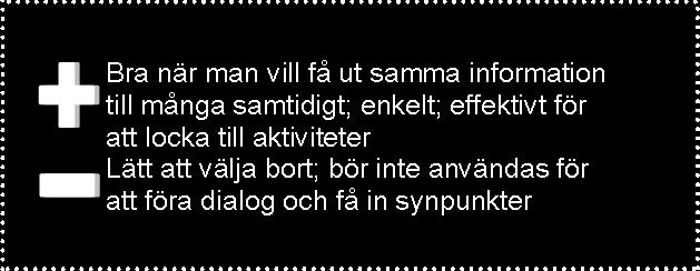 En viktig del i medborgardialog är att visa uppskattning för medborgarnas erfarenheter, tankar och kunskaper.