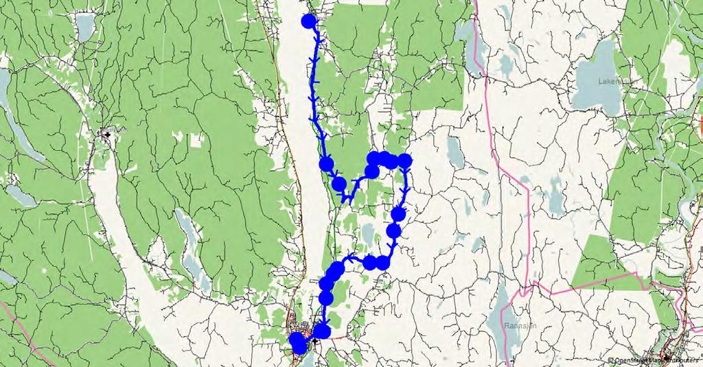 8/16/2018 12:40:04 PM Karta för Tur 9935 M - F Fordon 665 Skolbuss 5 Sunne 9935 7.15 8.