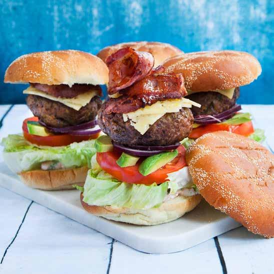 med varmt bröd Recept 4: Pontus Frithiofs kick ass burger Recept 5: