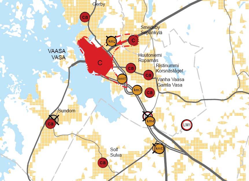 Landskapsplanens etapplan 1, Lokalisering av kommersiell service i landskapet Österbotten, har utarbetats för att komplettera landskapsplanen.