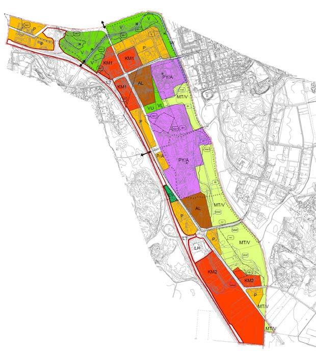 fullmäktigebehandlingen av Vasa generalplan 2030 lösgjordes från planen pågår