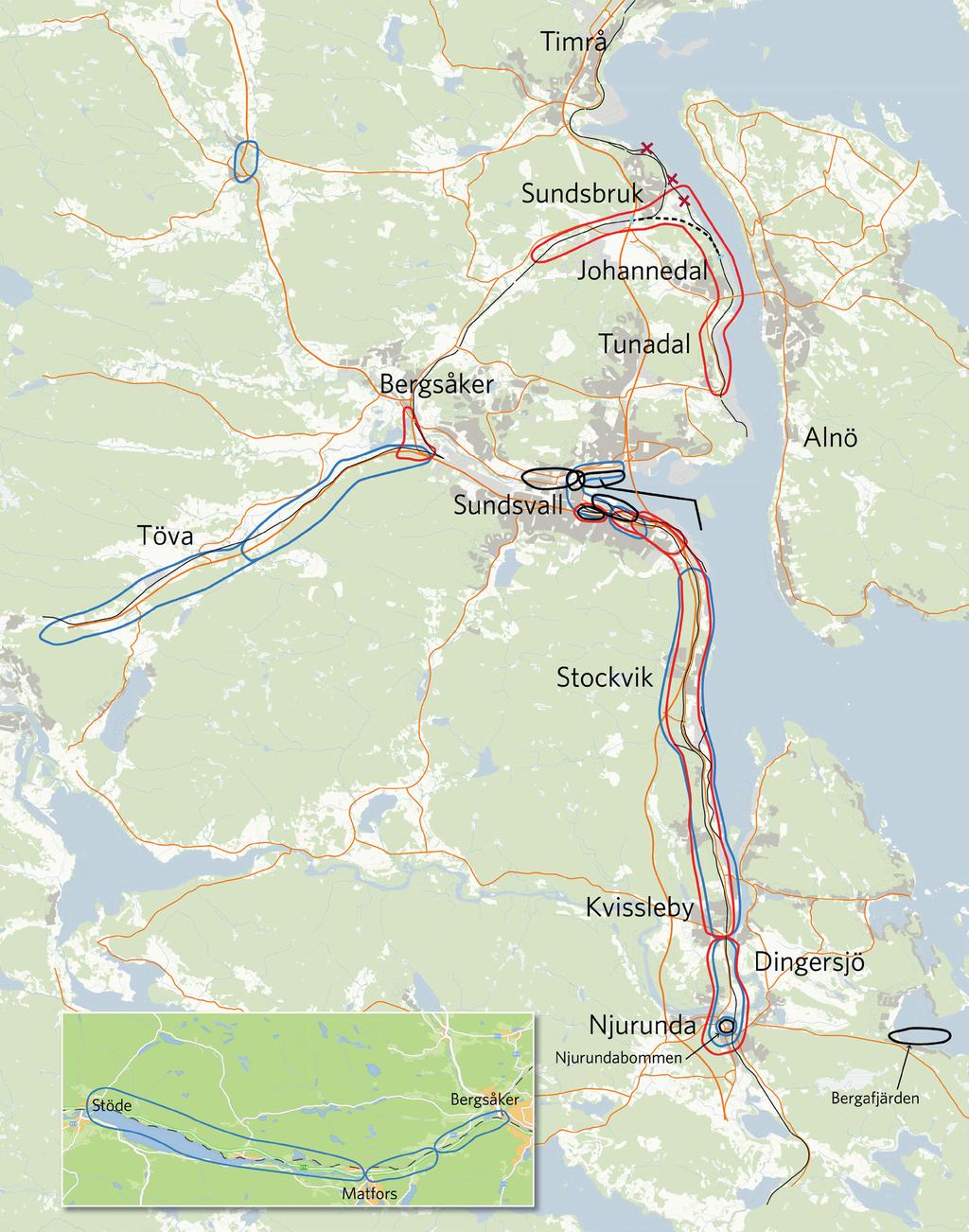 Väg 86, delen förbi Kovland, trafiksäkerhetshöjande åtgärder.