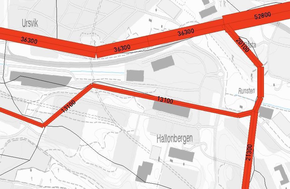 Bilaga Trafikflöden JA Figur 10.